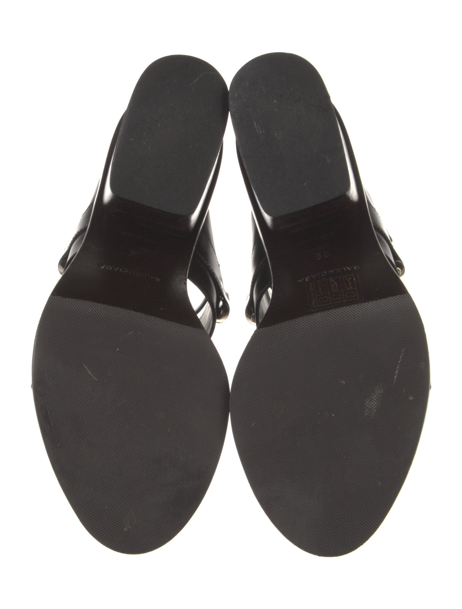 Balenciaga Leather Sandals